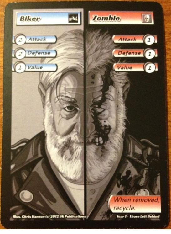 ApocalypZe Card Game: Biker/Zombie Promo doboz