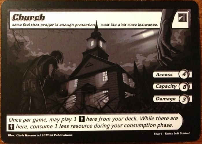ApocalypZe Card Game: Church Promo box art