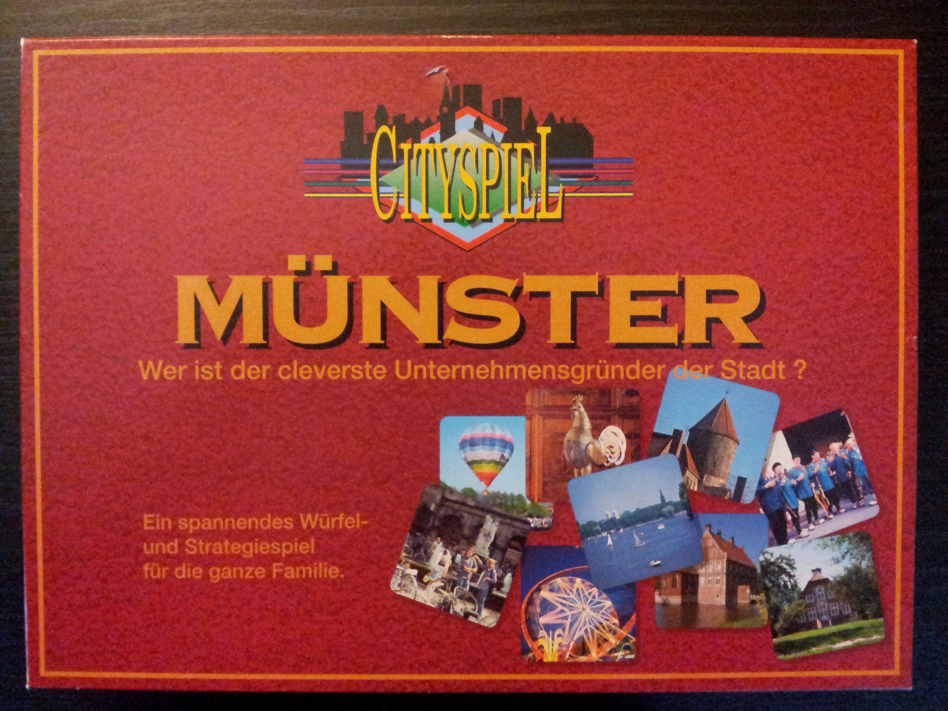 Cityspiel Münster: Wer ist der cleverste Unternehmensgründer der Stadt? box art