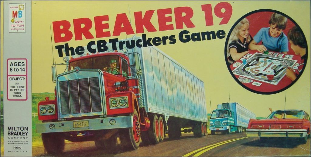 Breaker 19: The CB Trucker Game box art