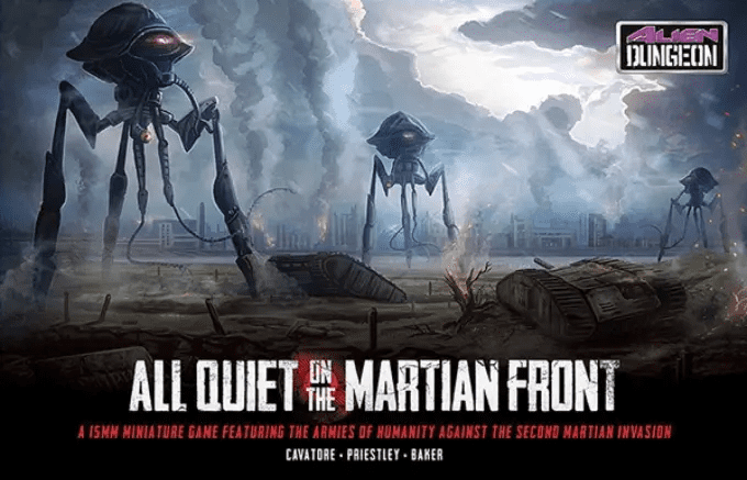 All Quiet on the Martian Front box art