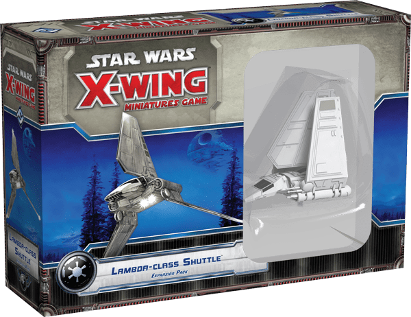 Star Wars: X-Wing Miniatures Game – Lambda-class Shuttle Expansion Pack doboz