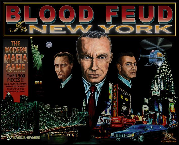 Blood Feud in New York box art