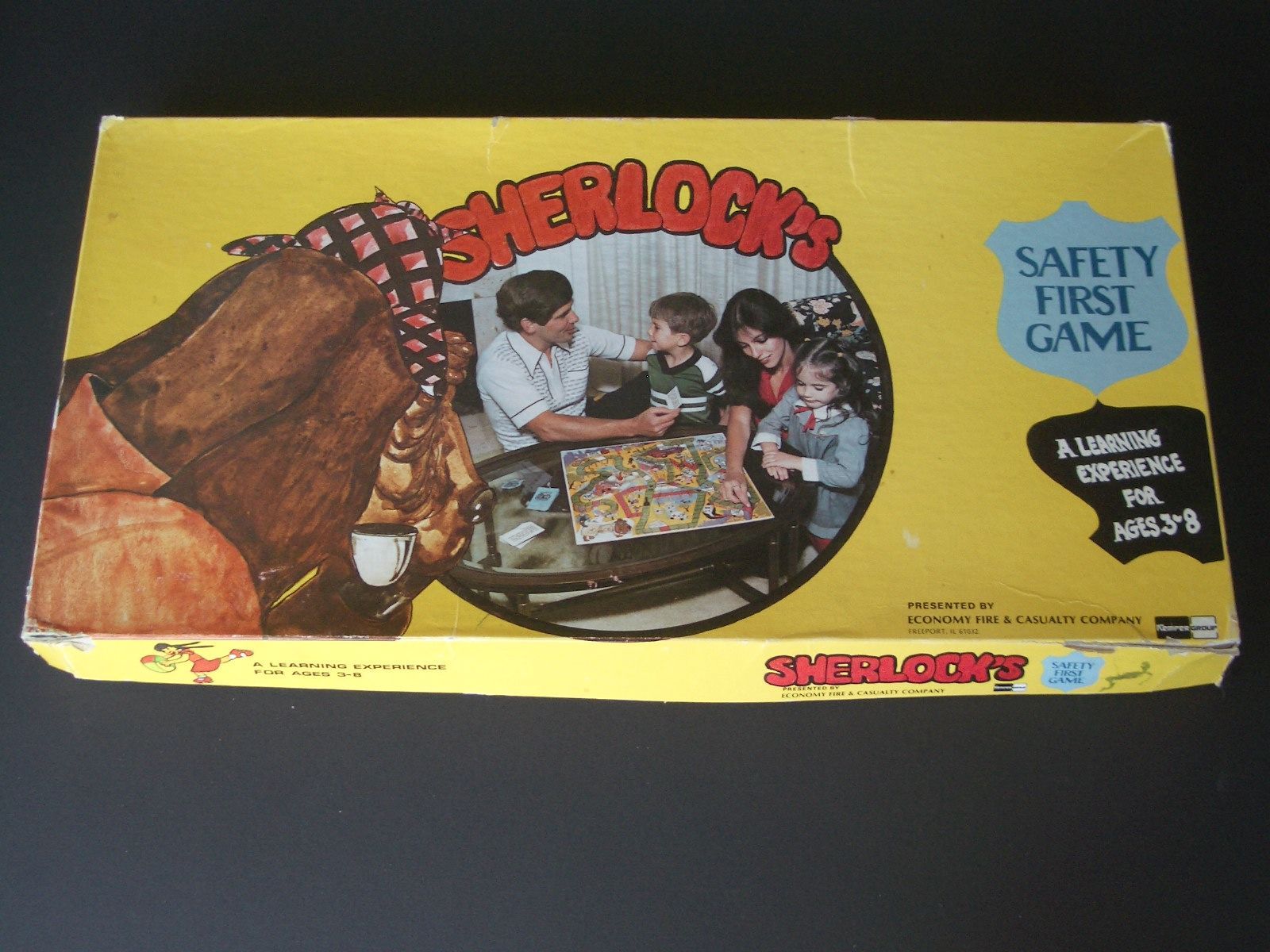 Sherlock's Safety First Game box art