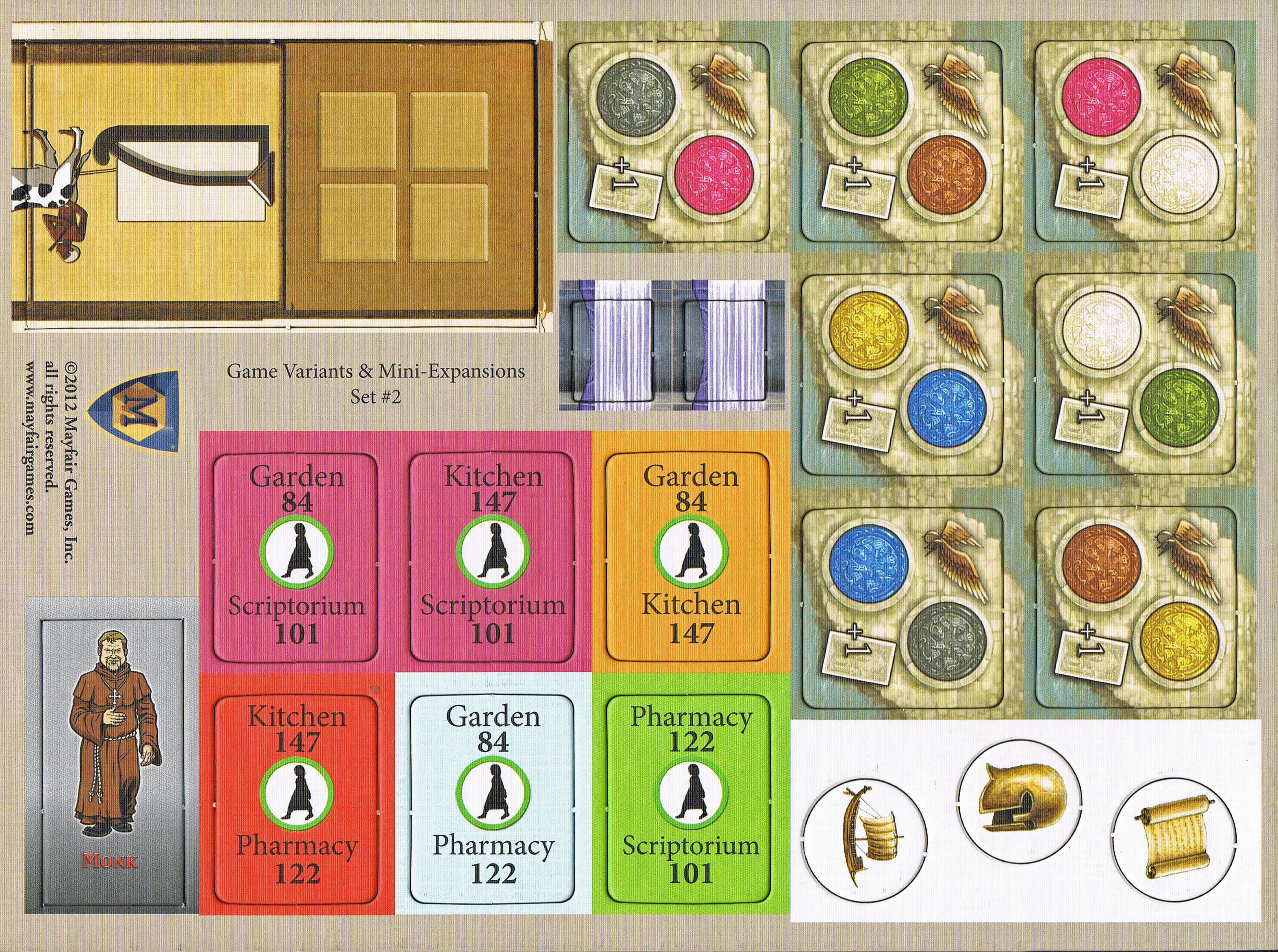 Coperta Mayfair Game Variants & Mini-Expansions Set #2