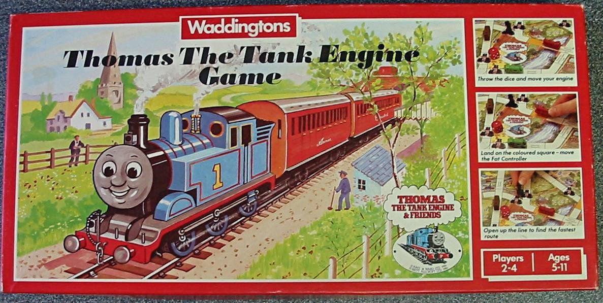 Thomas the Tank Engine Game box art