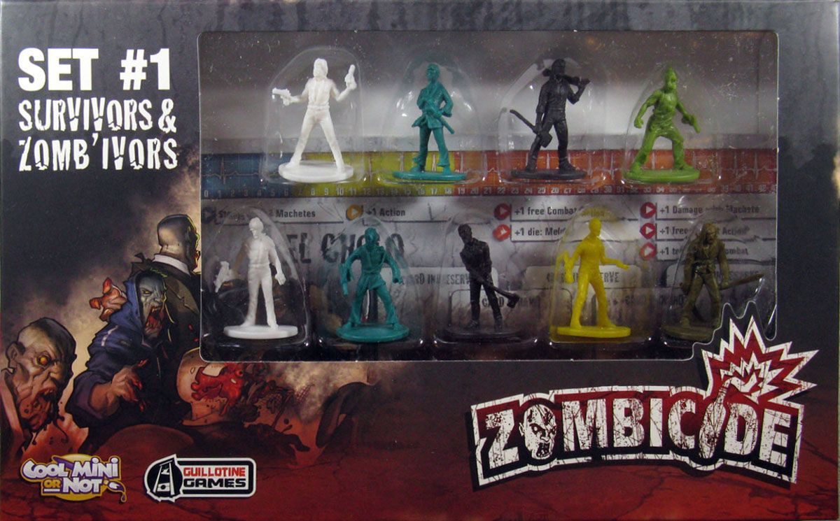 Zombicide: Set #1 – Survivors & Zombivors doboz