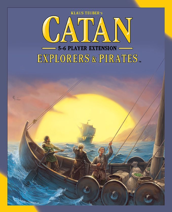 Catan: Explorers & Pirates – 5-6 Player Extension box art