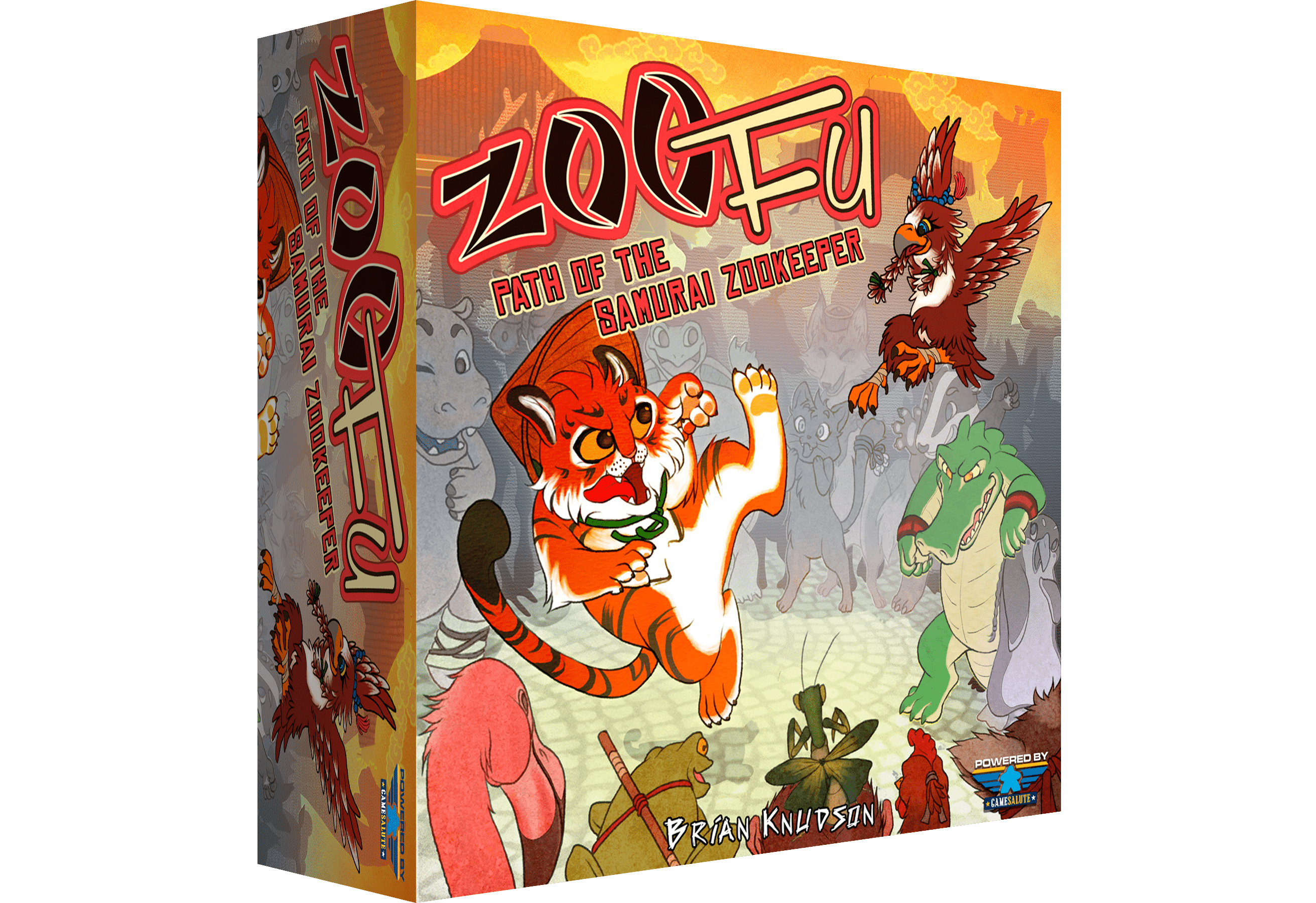 Zoo Fu: Path of the Samurai Zookeeper box art