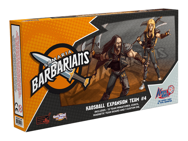 Coperta Kaosball: Team – Samaria Barbarians