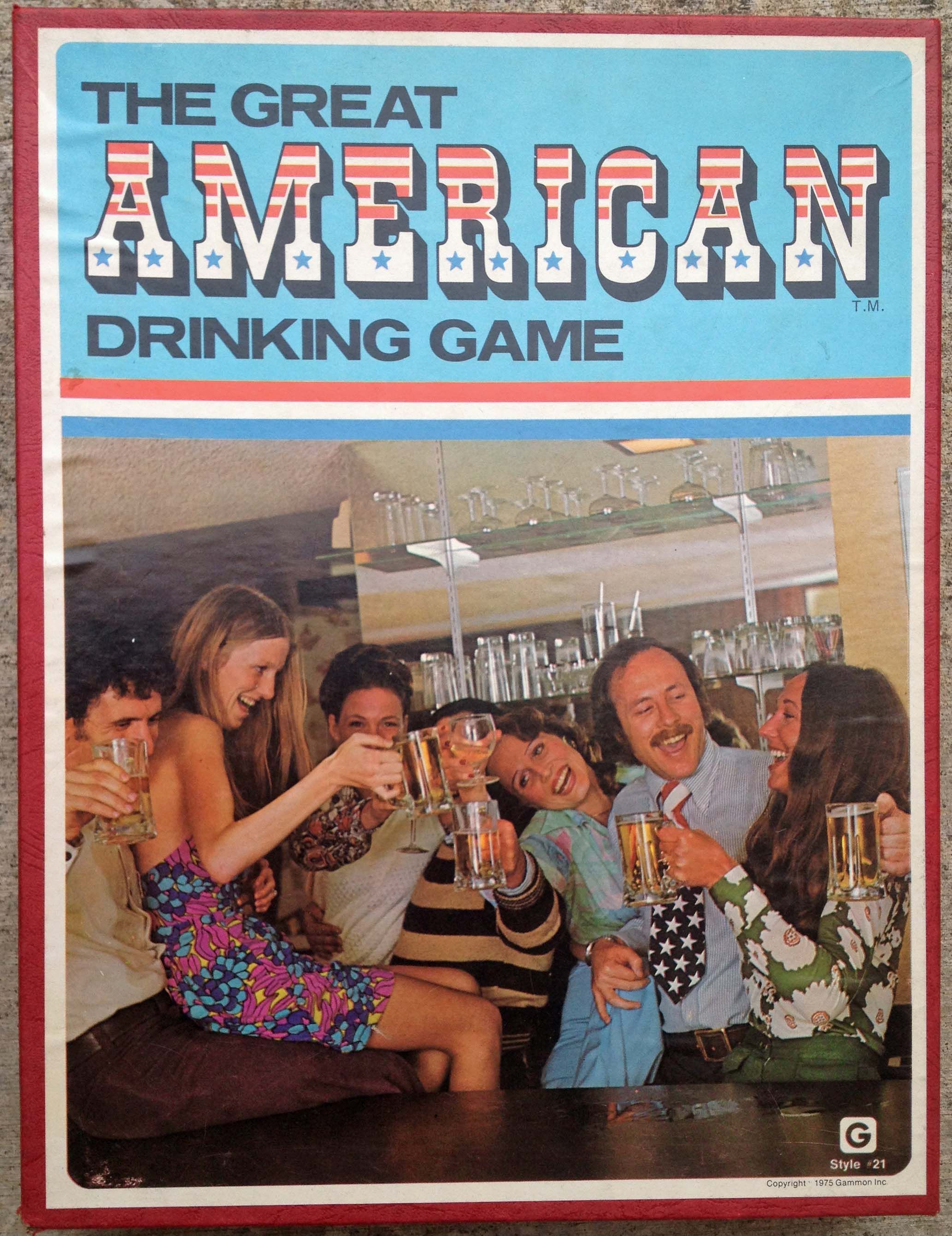 The Great American Drinking Game box art