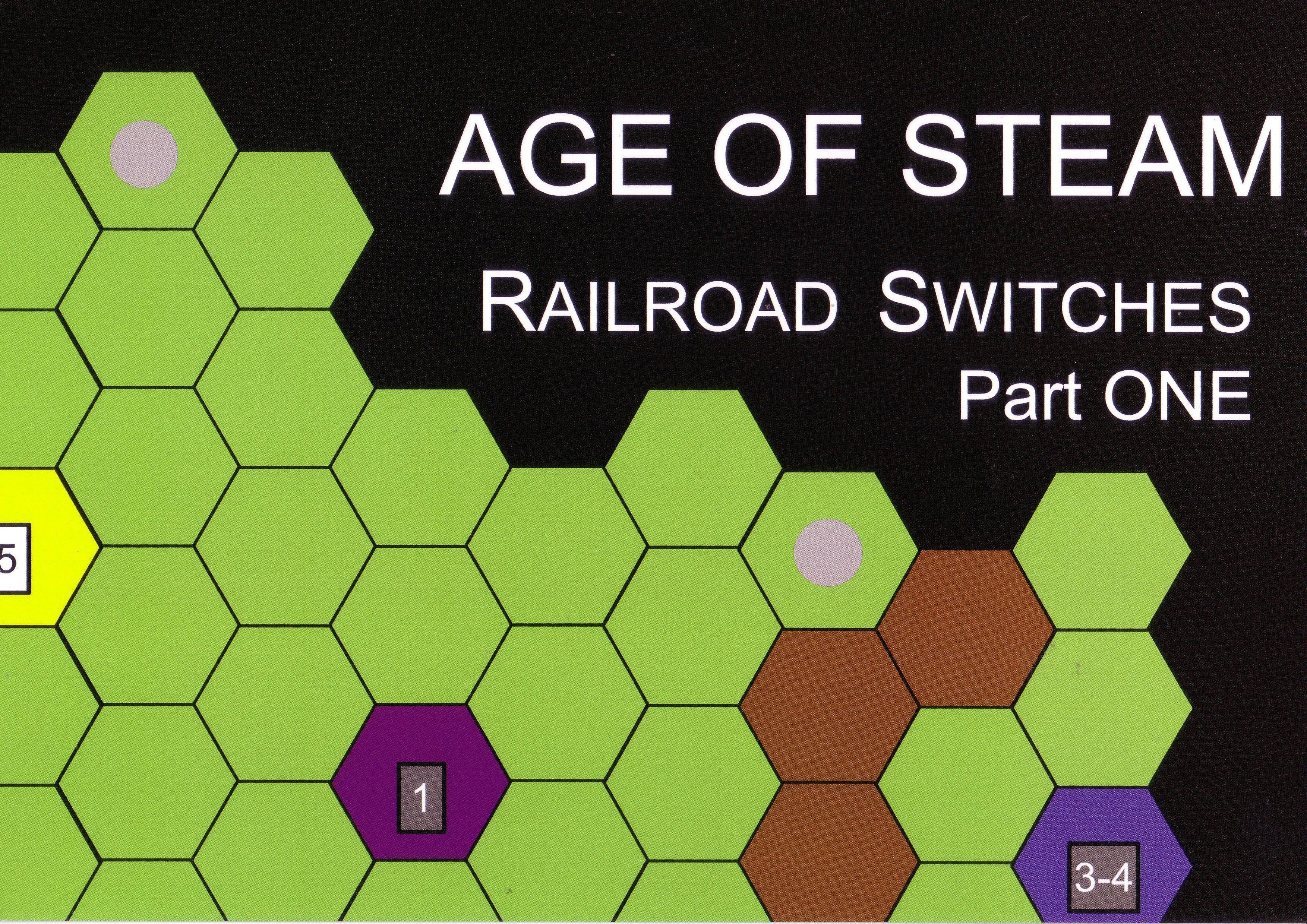 Age of Steam Expansion: The Railroad Switches box art