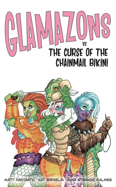 Glamazons vs The Curse of the Chainmail Bikini box art