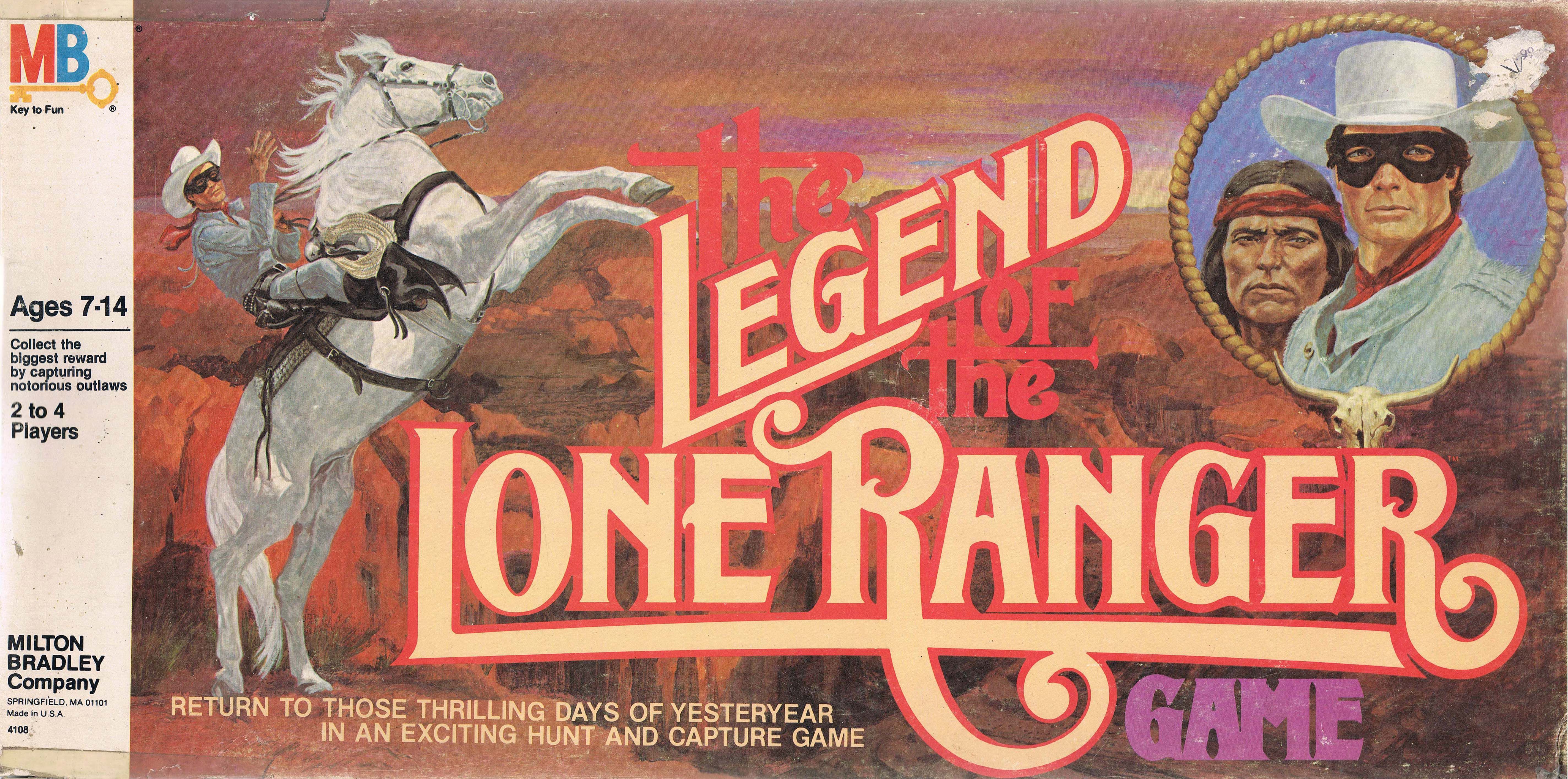 The Legend of the Lone Ranger box art