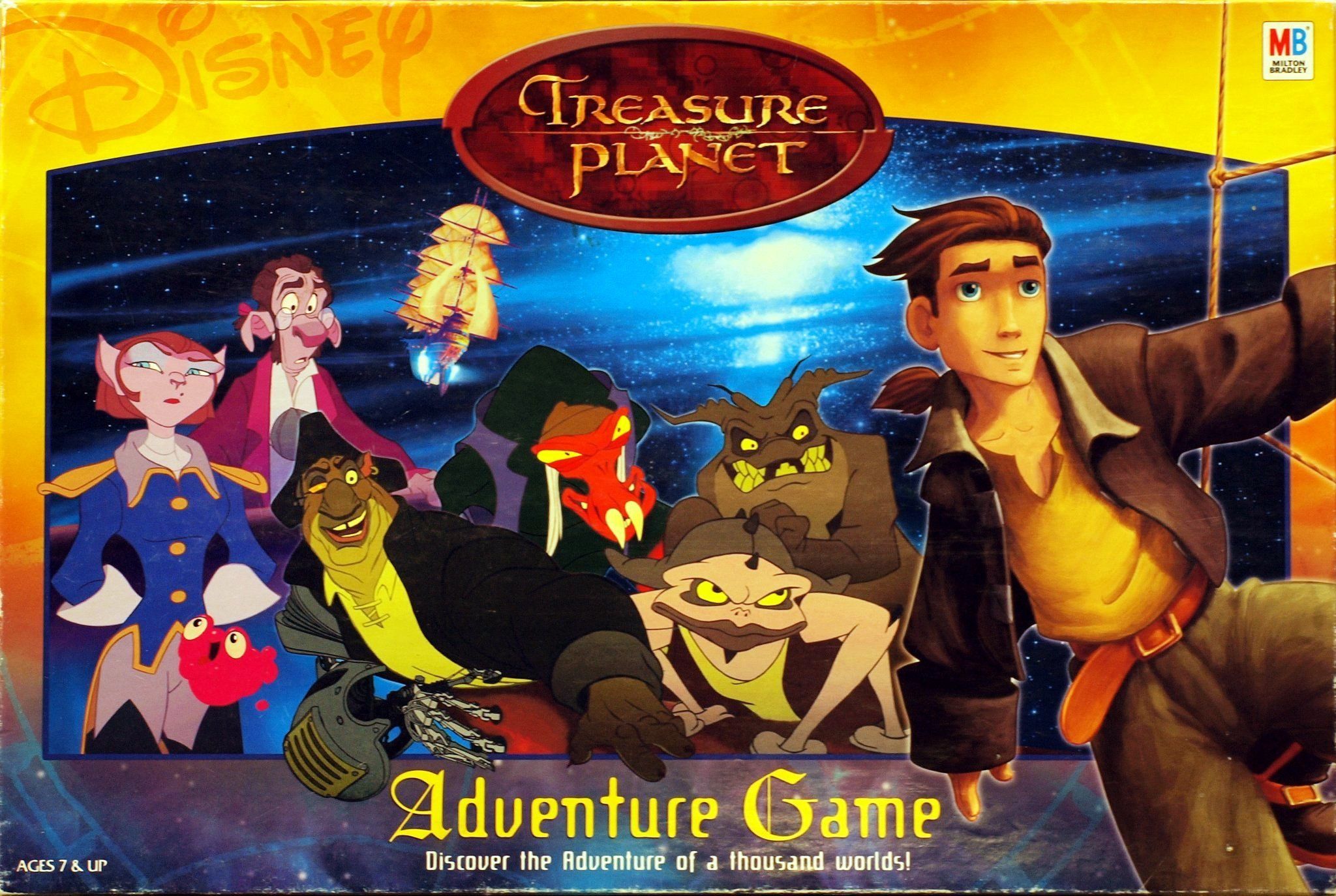 Treasure Planet Adventure Game doboz