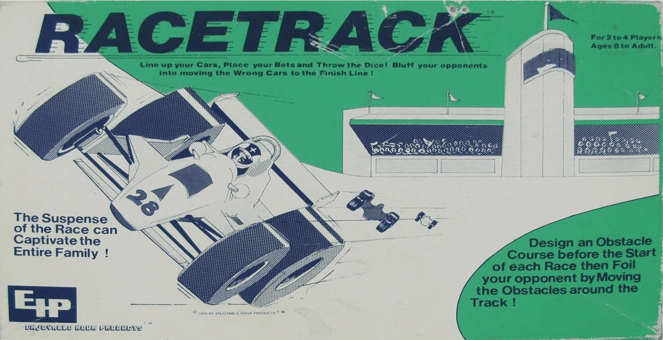 Racetrack box art