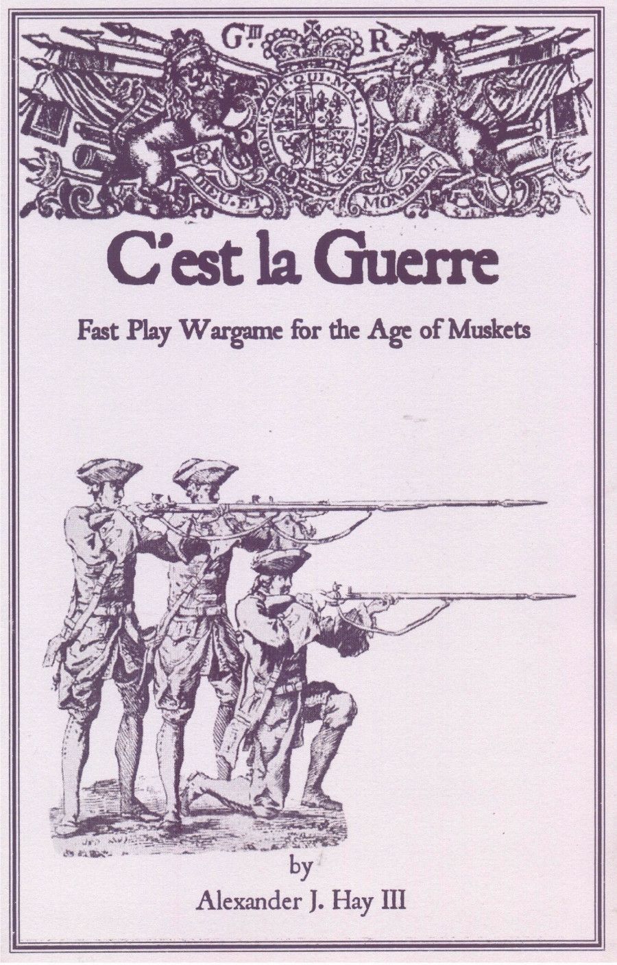 Coperta C'est la Guerre: Fast Play Wargame for the Age of Muskets