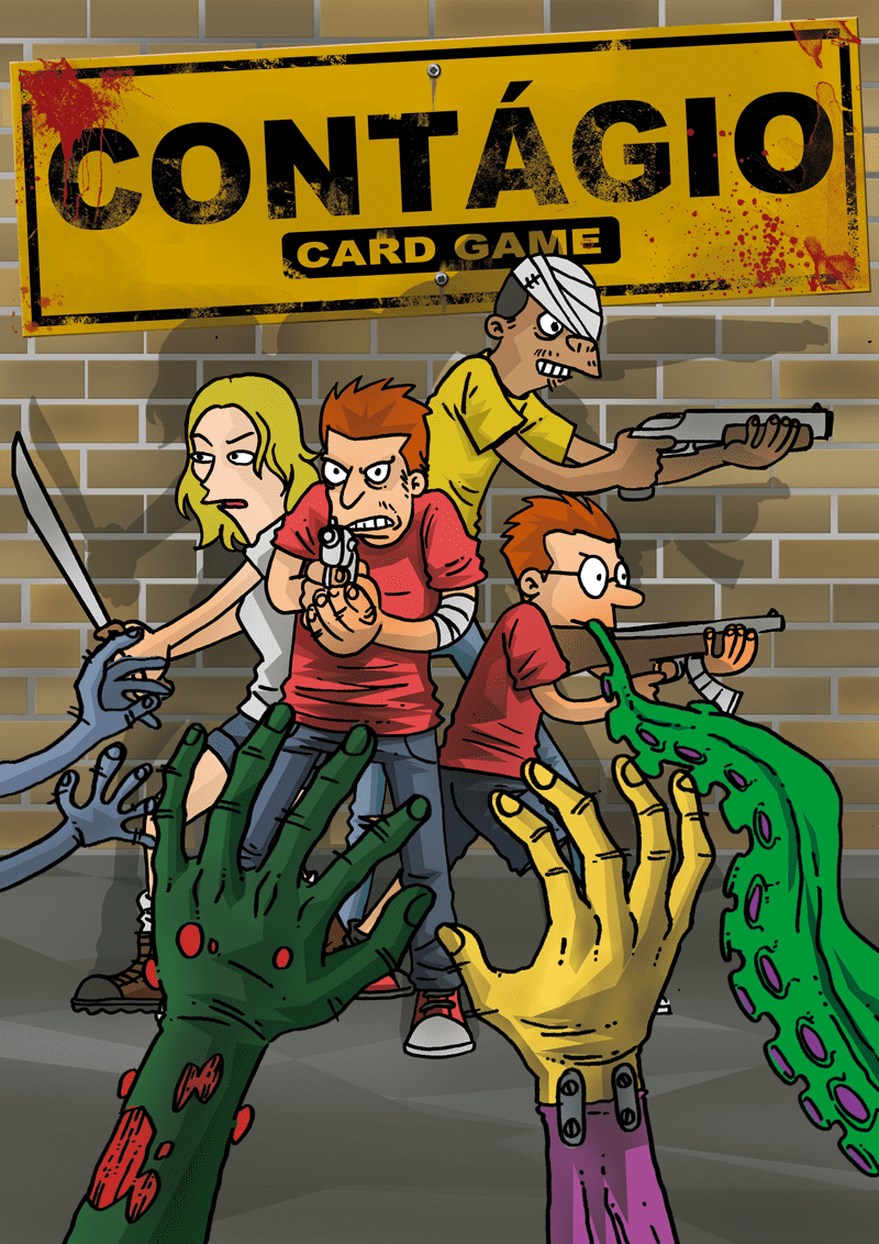 Contágio Cardgame doboz