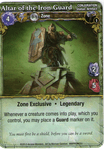 Mage Wars: Altar of the Iron Guard Promo Card