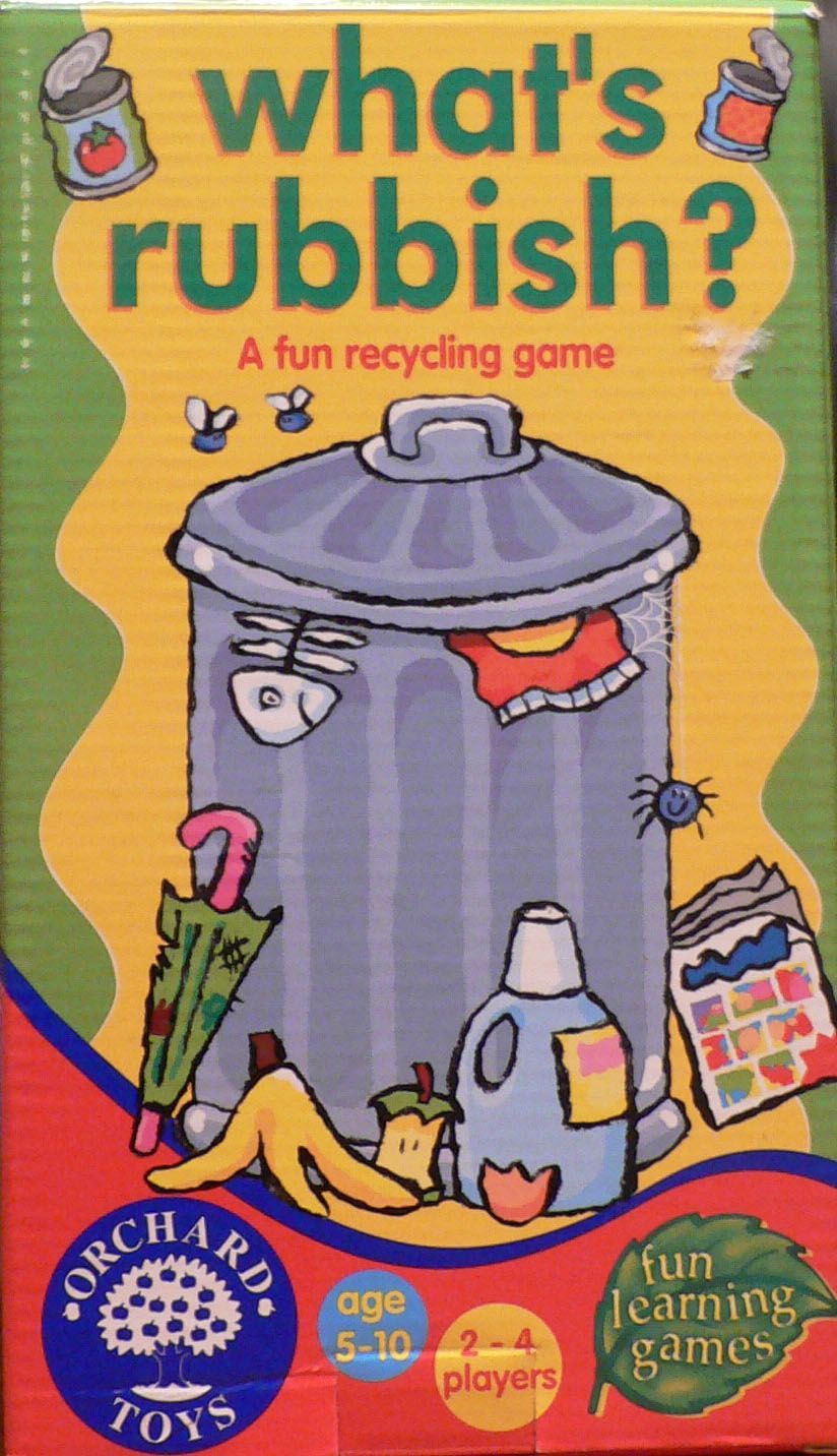 What's Rubbish box art
