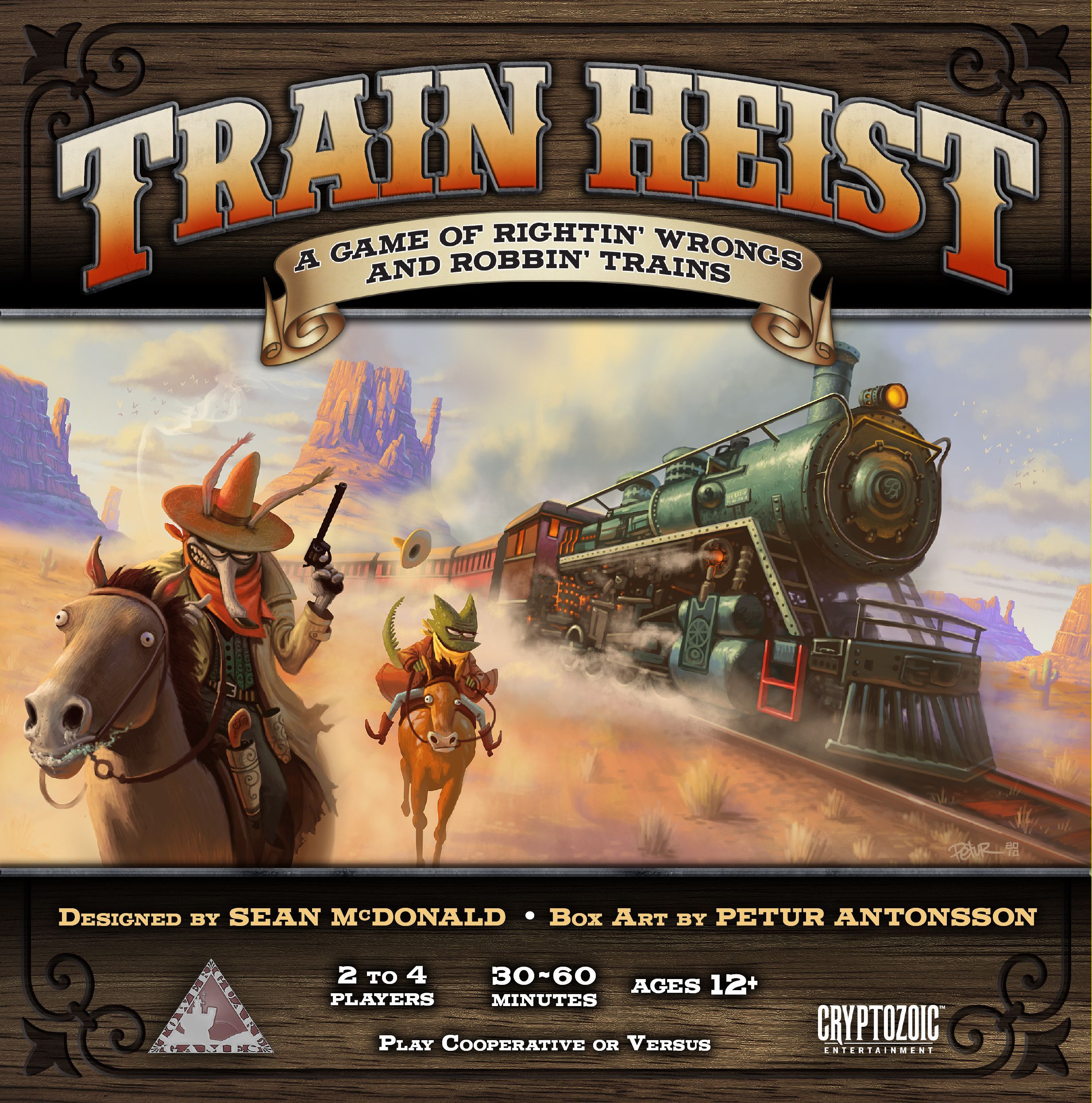 Train Heist doboz