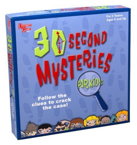 30 Second Mysteries for Kids box art