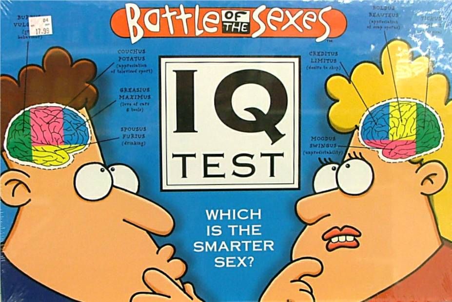 Coperta Battle of the Sexes: IQ Test