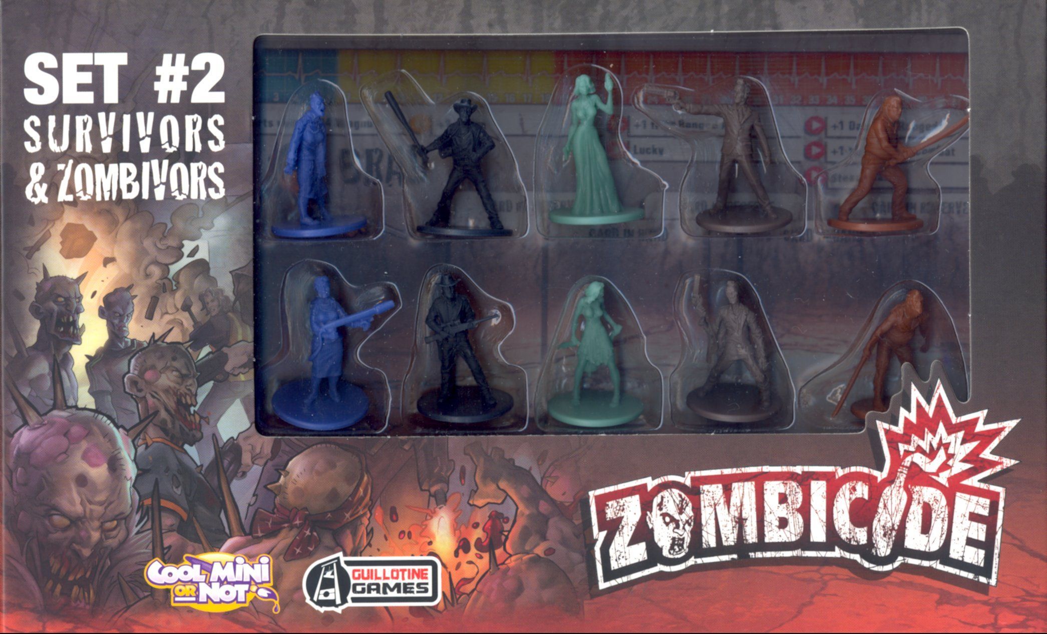 Zombicide: Set #2 – Survivors & Zombivors box art