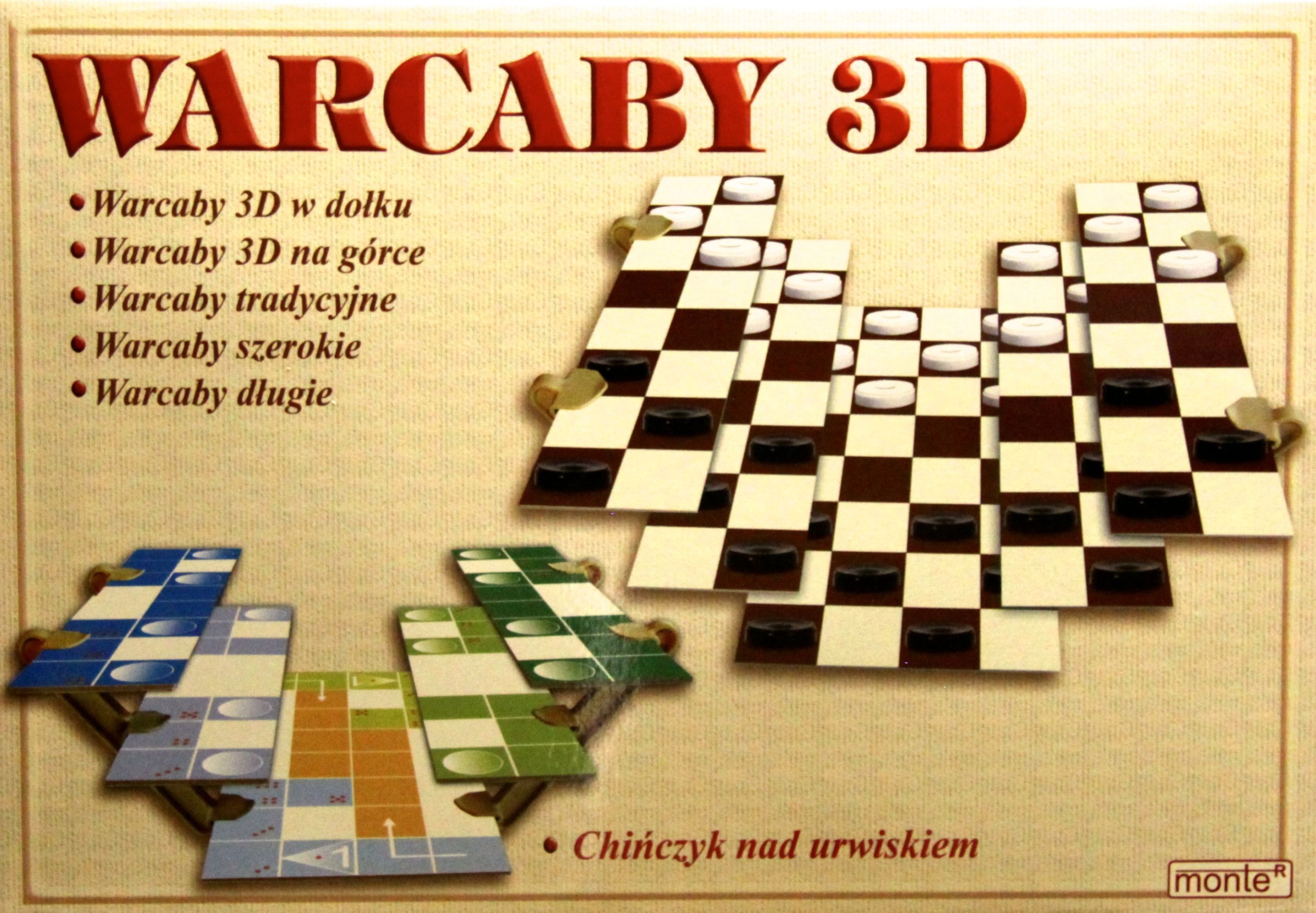 3-D Draughts box art