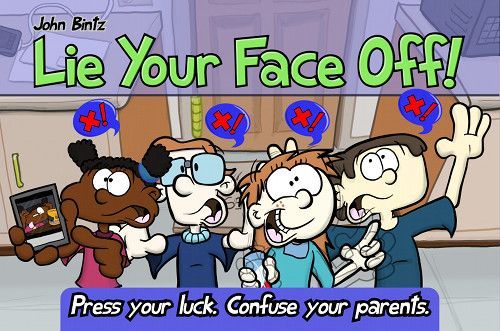 Lie Your Face Off! box art