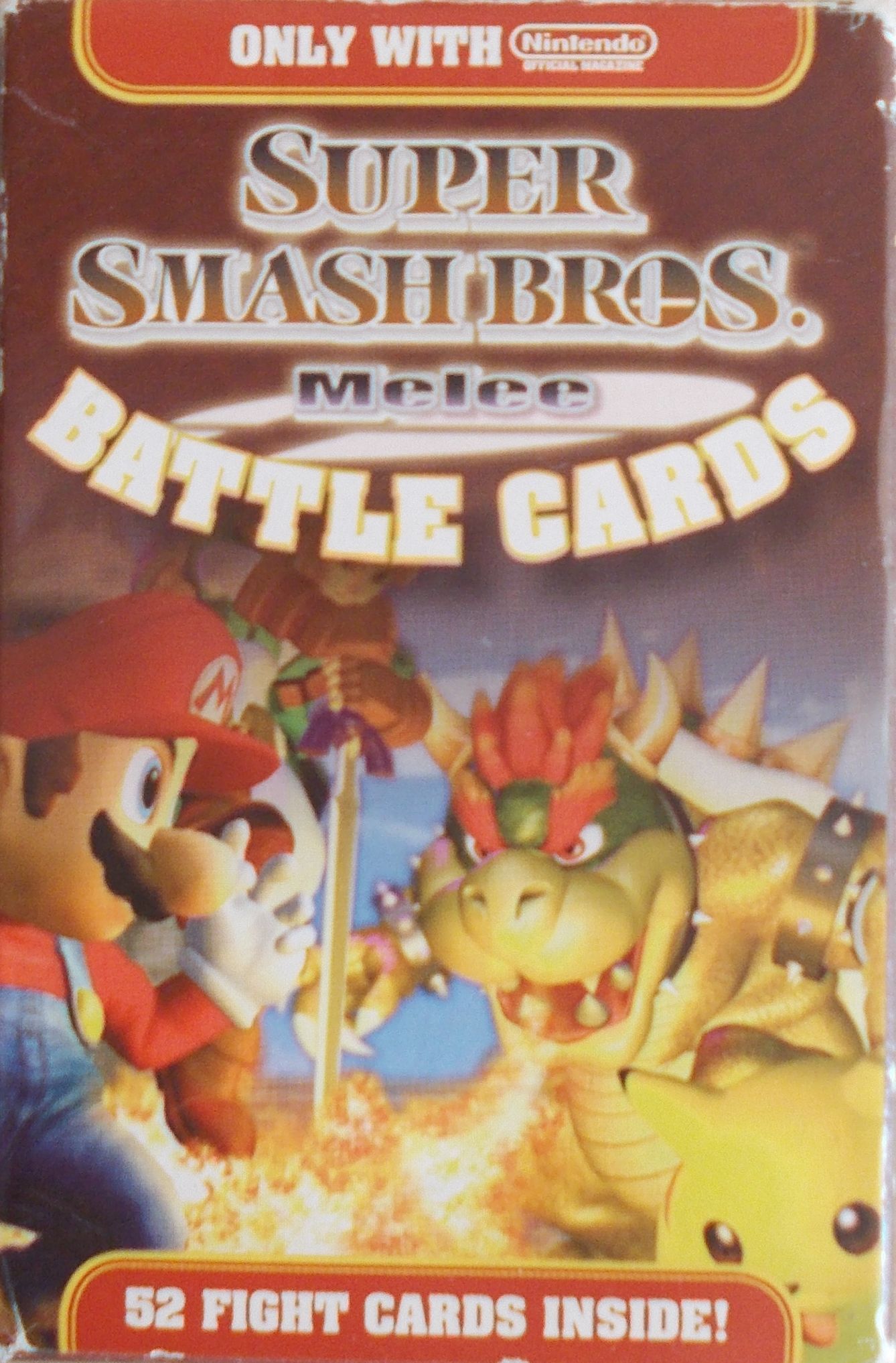 Super Smash Bros. Melee Battle Cards box art