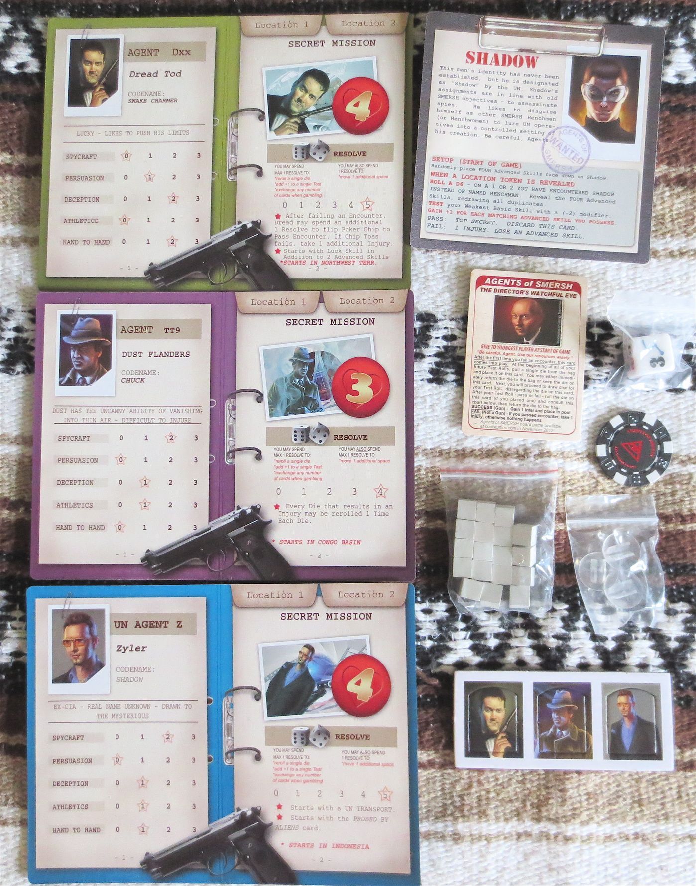 Agents of SMERSH: Kickstarter Extras doboz