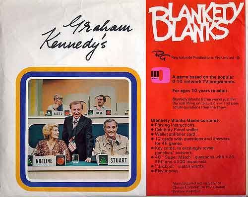 Coperta Graham Kennedy's Blankety Blanks