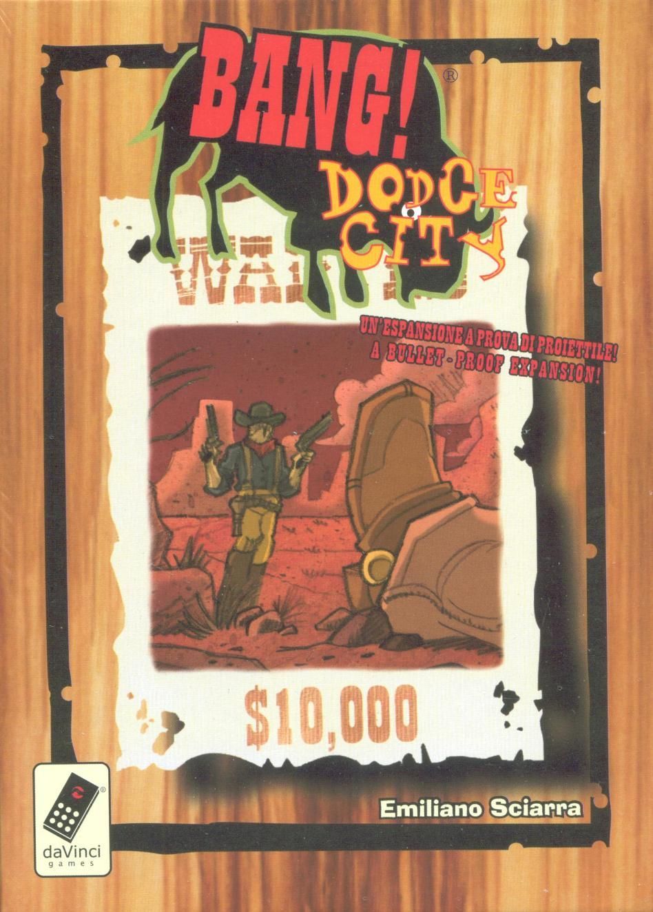 BANG! Dodge City with High Noon expansion doboz