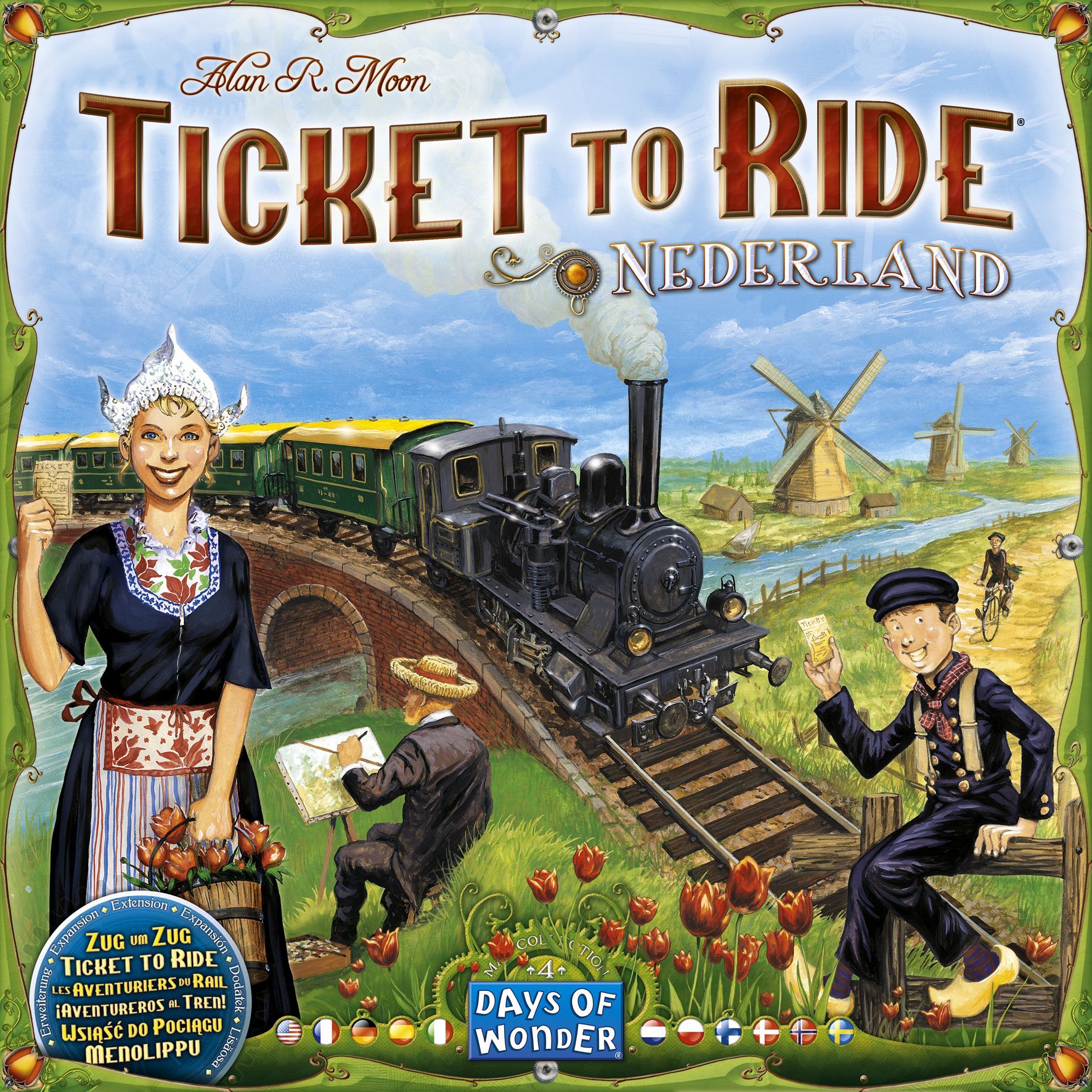 Ticket to Ride Map Collection 4: Nederland doboz