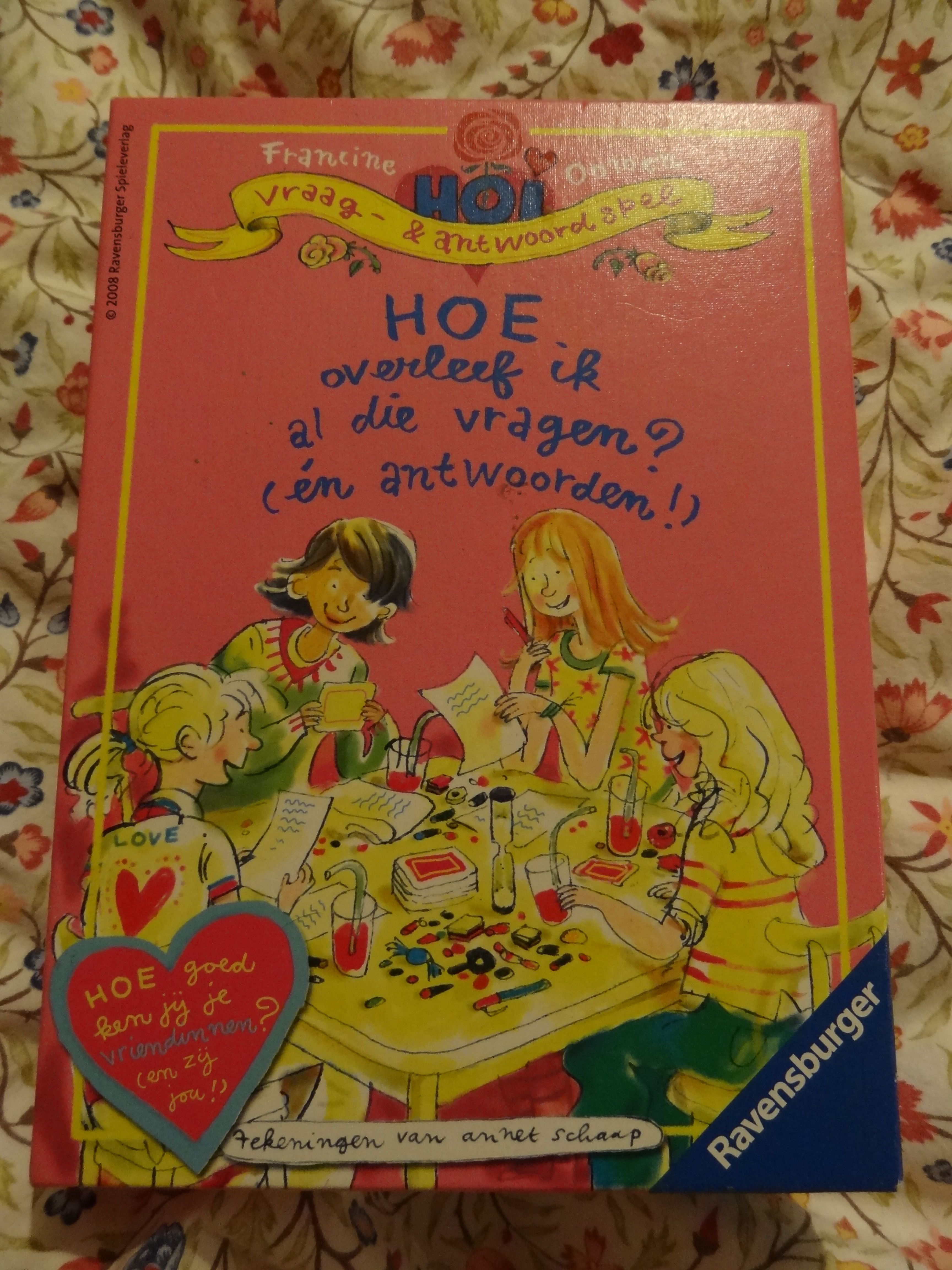 Hoe overleef ik al die vragen? (én antwoorden!) box art