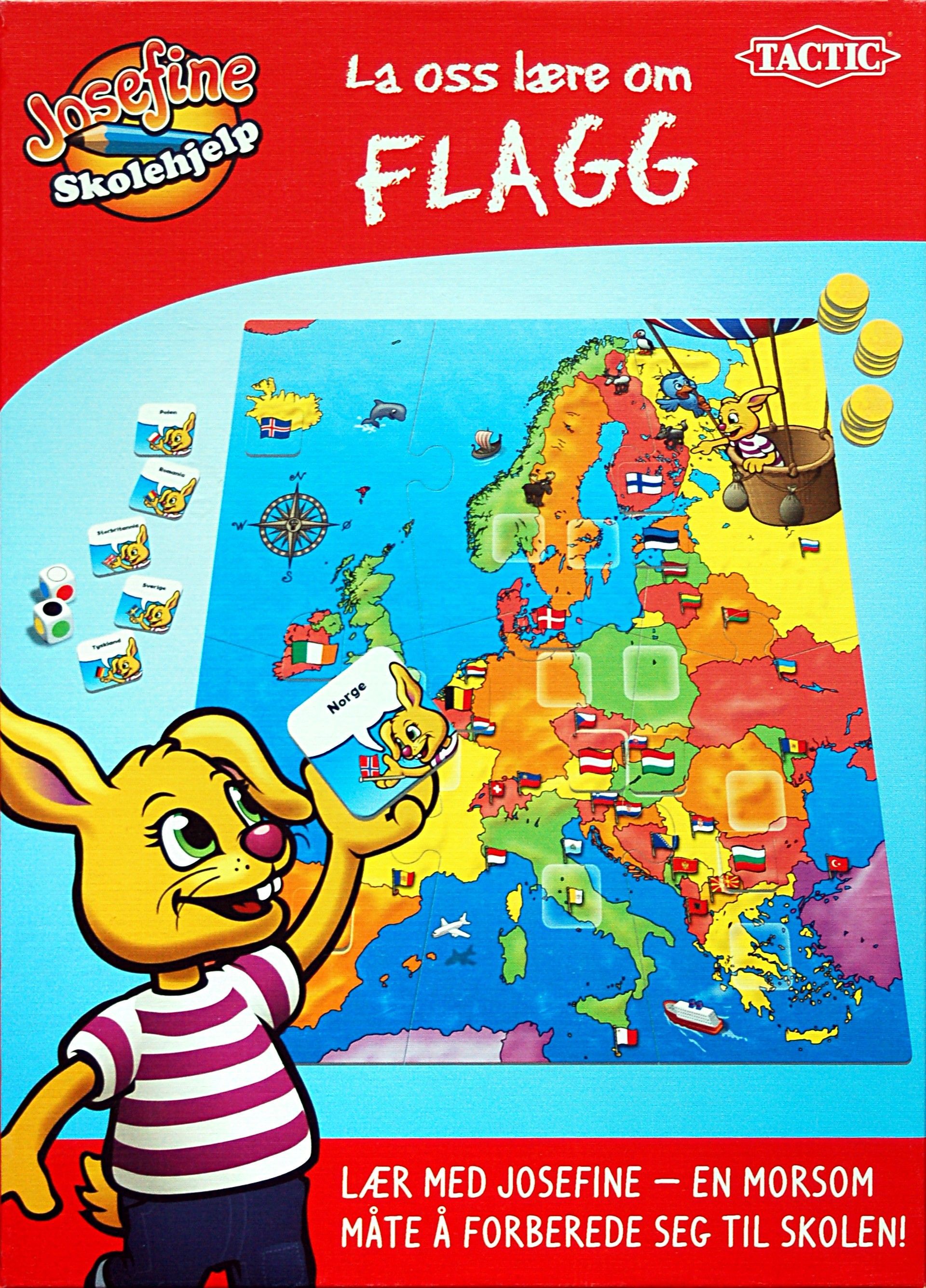 La oss lære om flagg box art