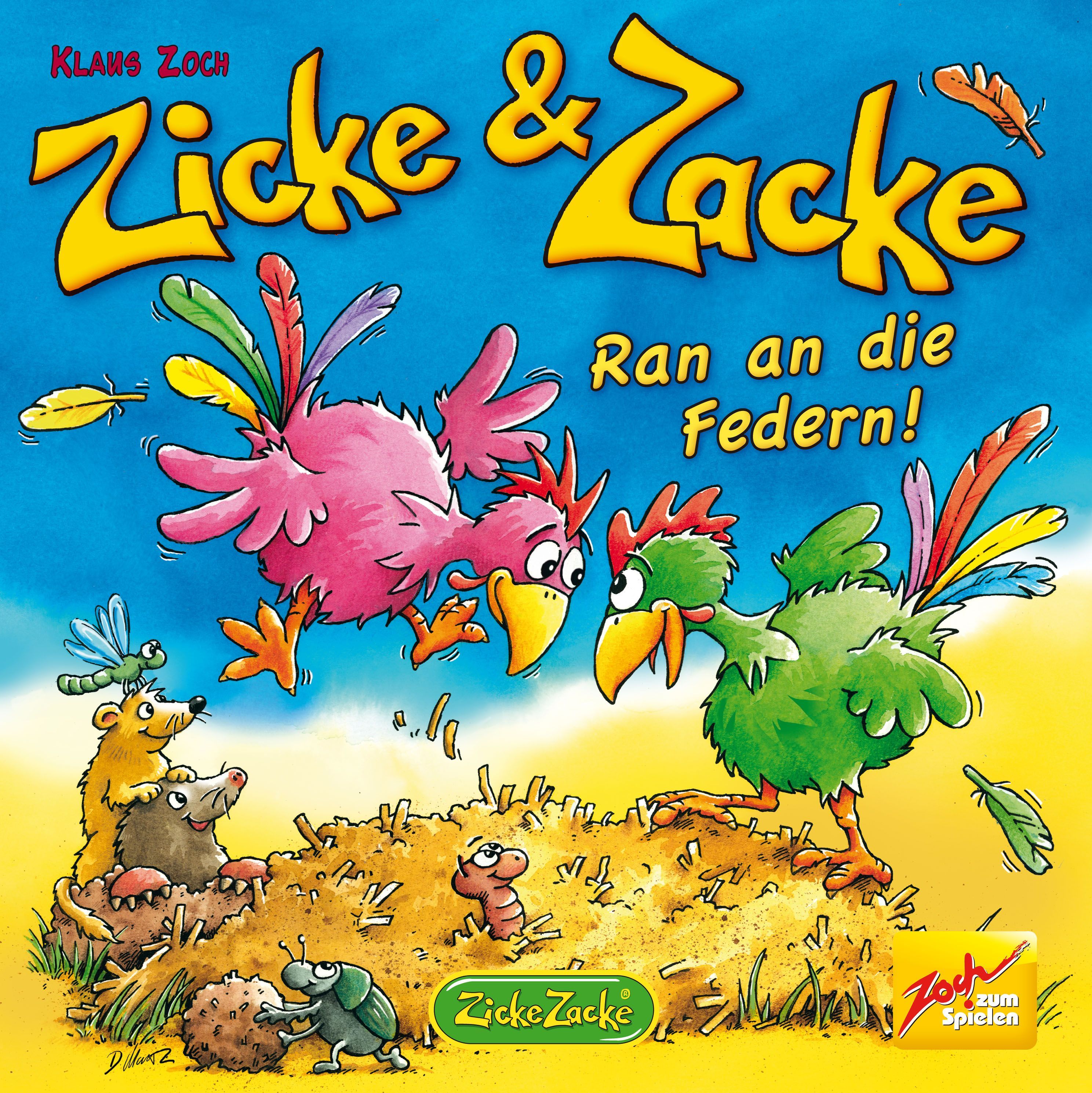 Zicke & Zacke: Ran an die Federn doboz