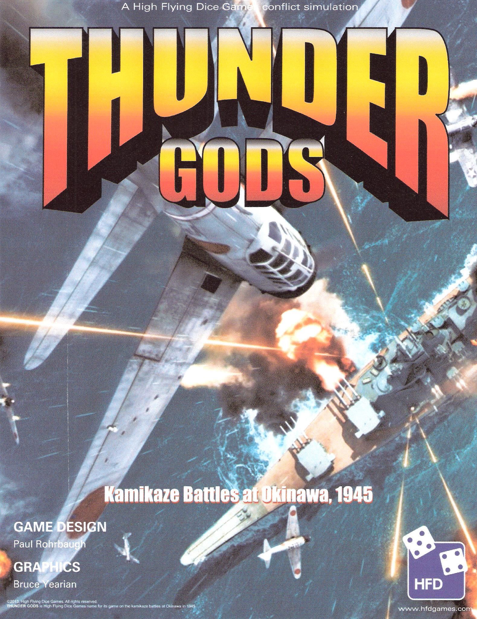Thunder Gods: Kamikazes Over Okinawa (Second Edition) box art