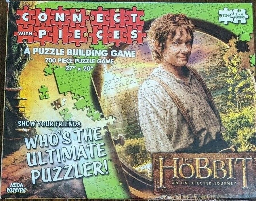 Connect With Pieces: The Hobbit an Unexpected Journey box art