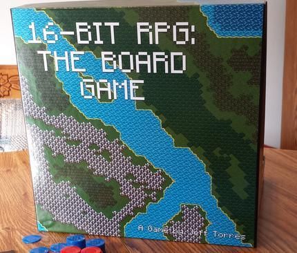 16-Bit RPG: The Board Game doboz