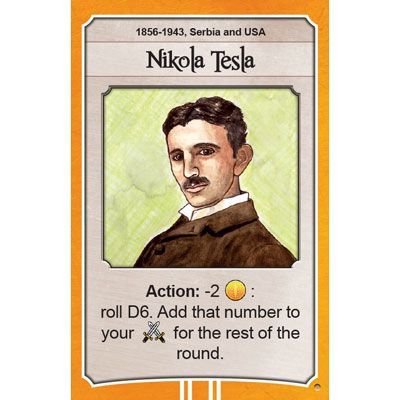 Nations: Nicola Tesla promo card doboz