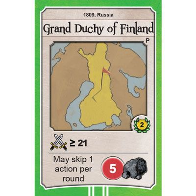 Nations: Grand Duchy of Finland promo card box art