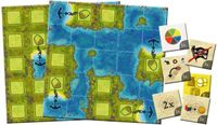 Amerigo Queenie 2: Cove Island, Bay Island & New Progress Tokens box art
