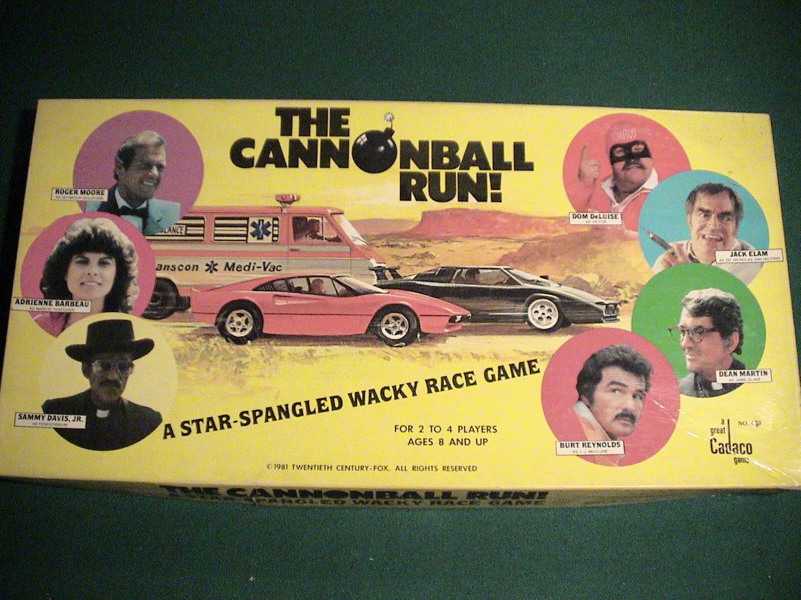 The Cannonball Run box art