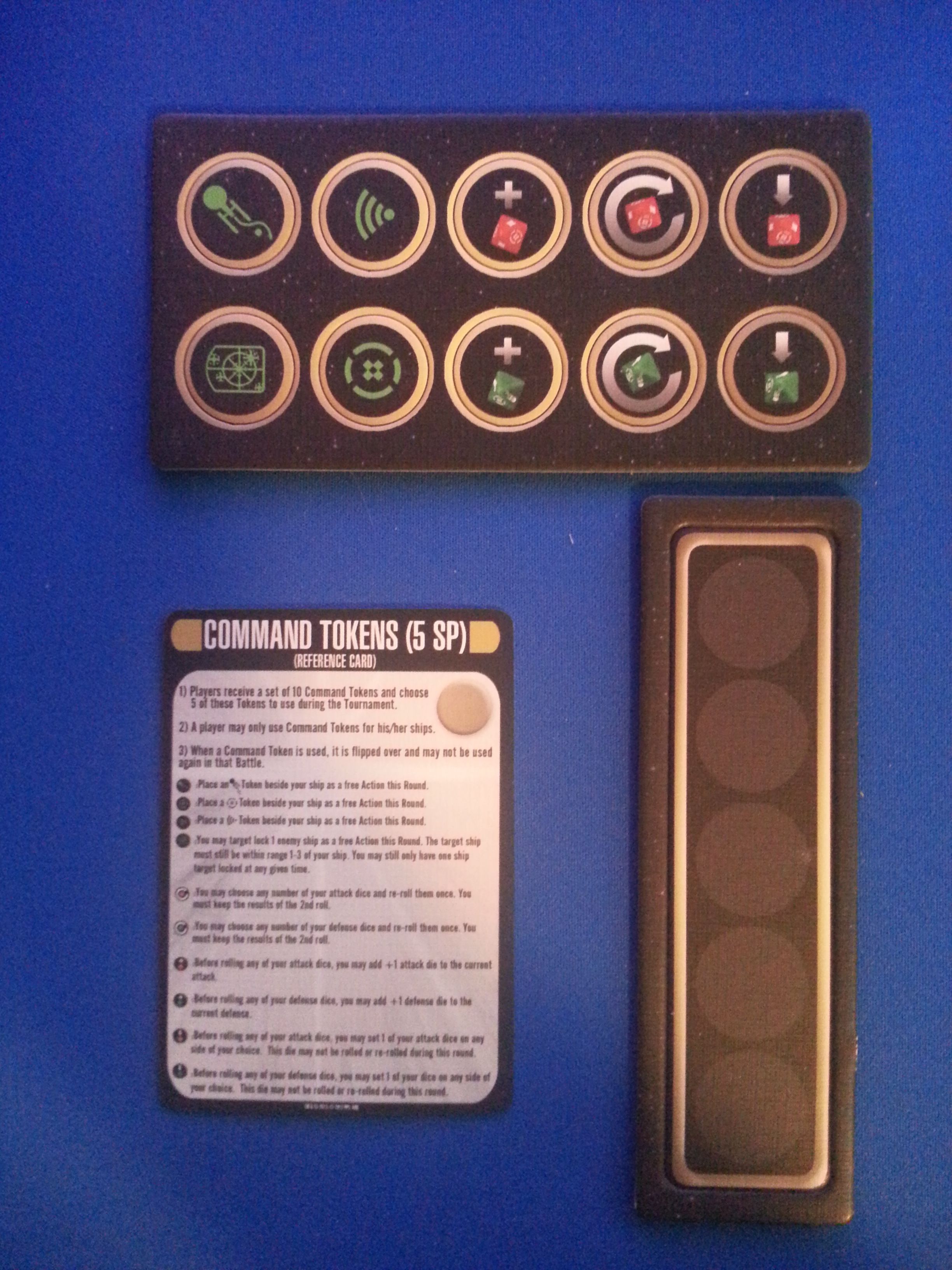 Star Trek: Attack Wing – Command Tokens Resource box art