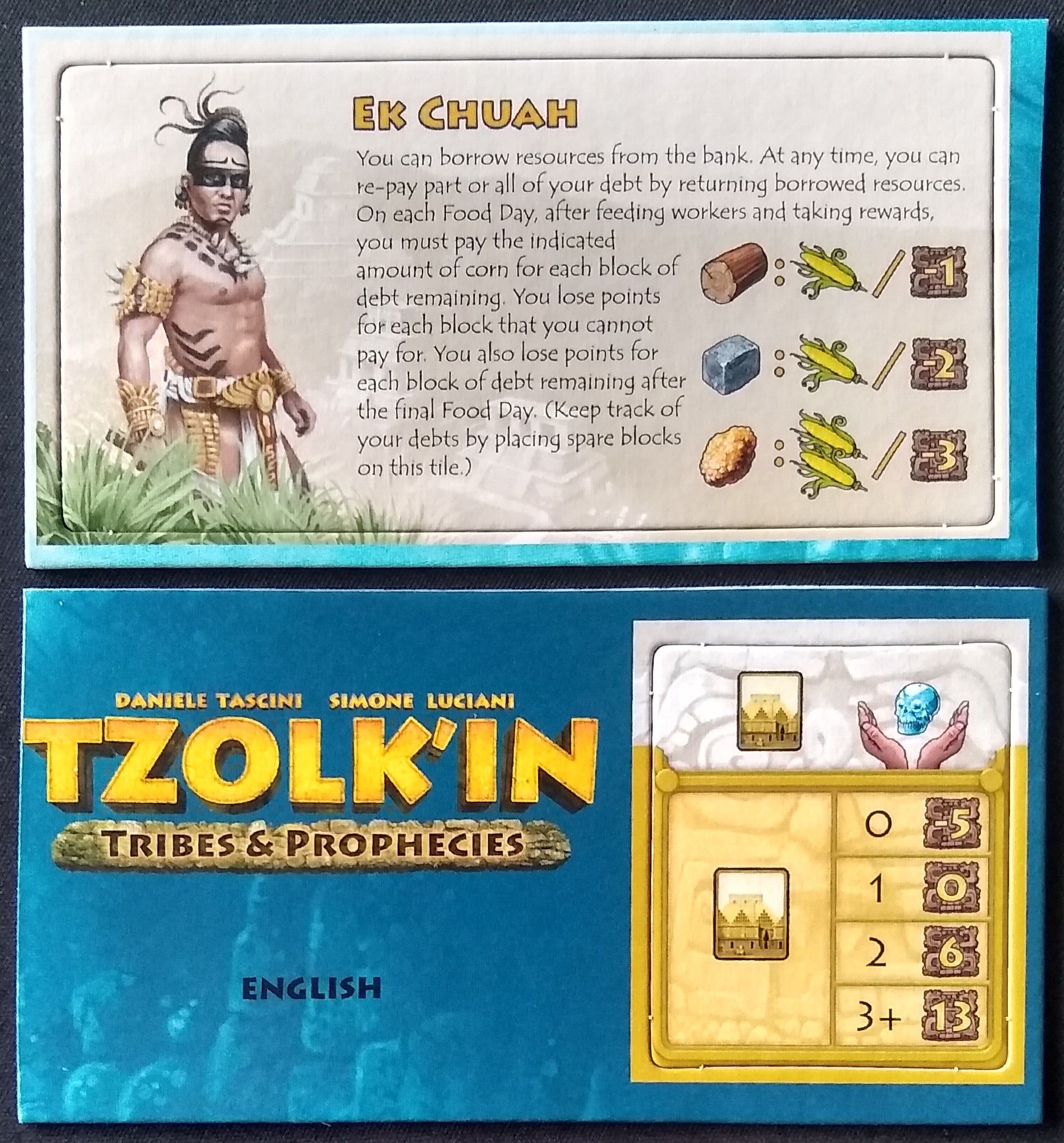 Tzolk'in: The Mayan Calendar – Tribes & Prophecies: Ek Chuah box art