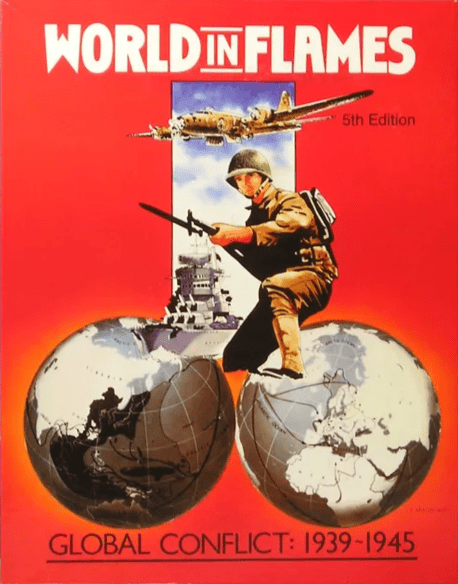 World in Flames box art
