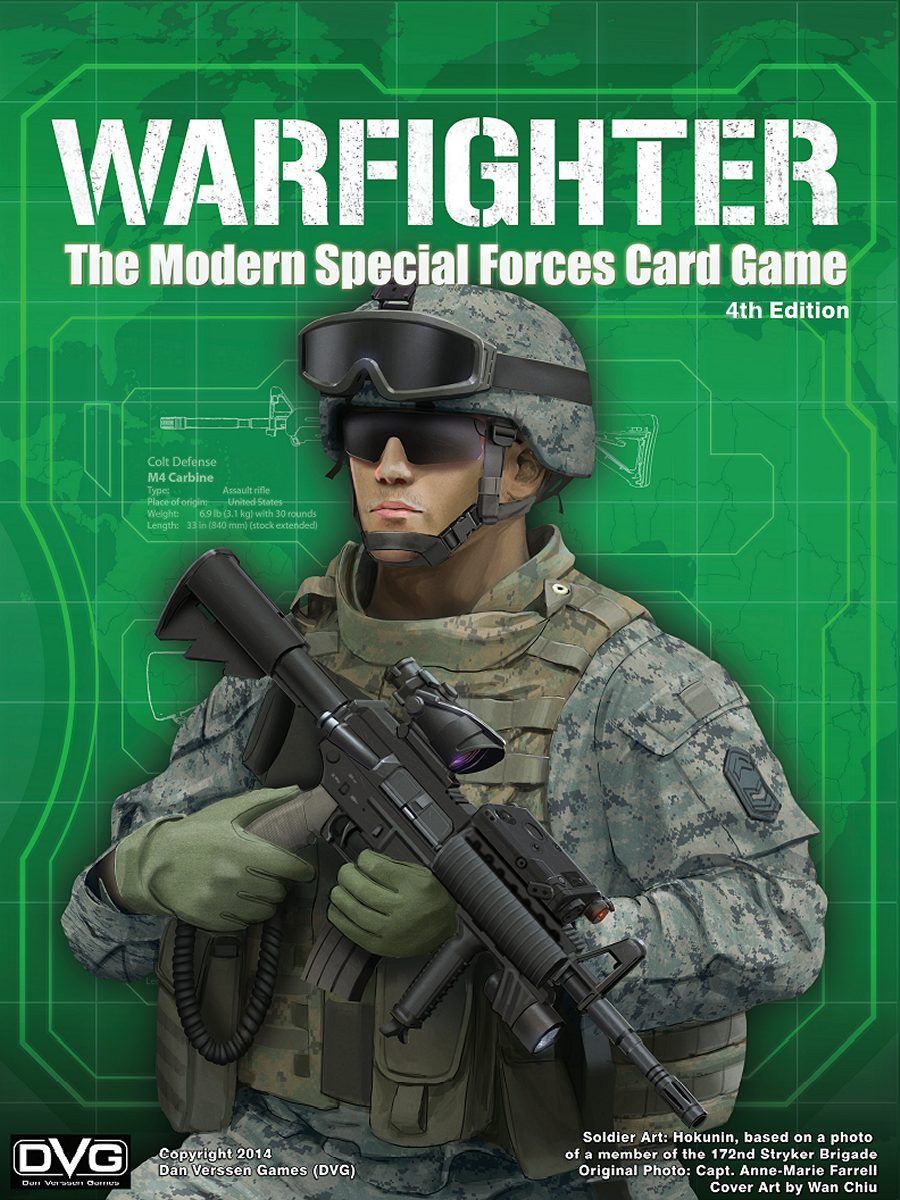 Coperta Warfighter: The Tactical Special Forces Card Game