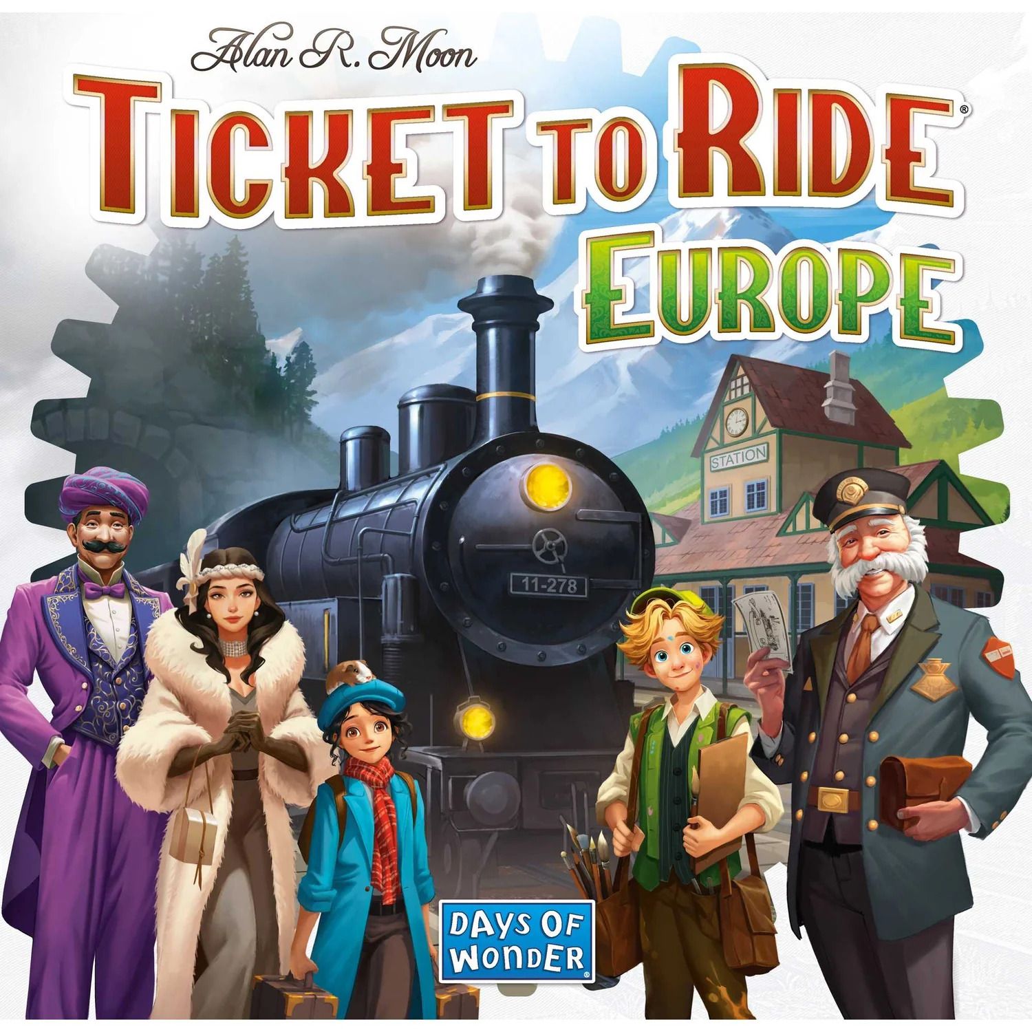 Coperta Ticket to Ride: Europe